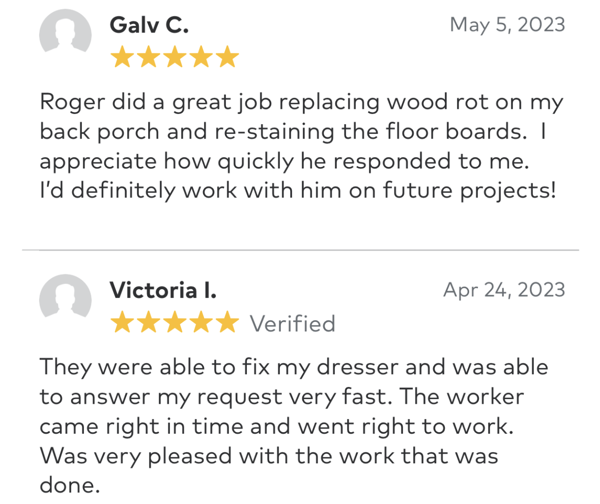 boston handyman service review